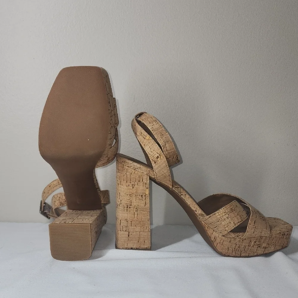 Abound Tenille Platform Sandal In Natural Cork